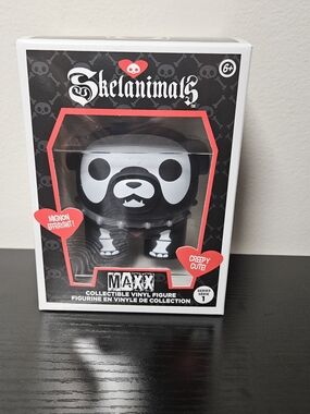 Skelanimals Maxx Vinyl Figure Series 1 Collectible Dog Skeleton Toy w/ Box